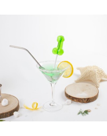 SUCETTE PÉNIS CAIPIRINHA AVEC ALCOOL