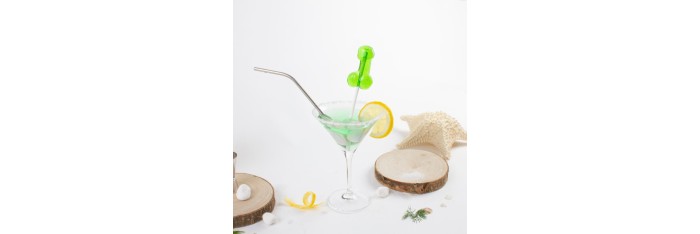 SUCETTE PÉNIS CAIPIRINHA AVEC ALCOOL