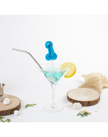 SUCETTE PÉNIS GIN TONIC AVEC ALCOOL