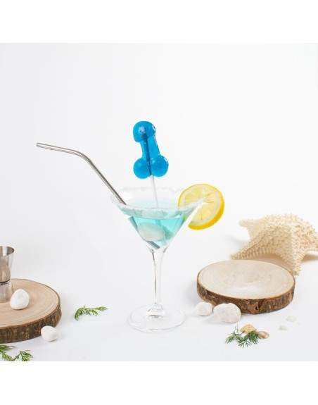 SUCETTE PÉNIS GIN TONIC AVEC ALCOOL