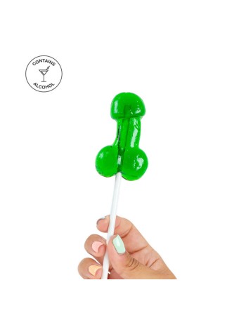 SUCETTE PÉNIS MOJITO AVEC ALCOOL