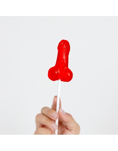 SUCETTE PÉNIS FRAISE