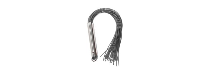 Martinet homme manche métal lanières PVC