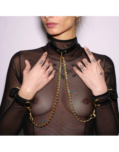 Collier  menottes Gold