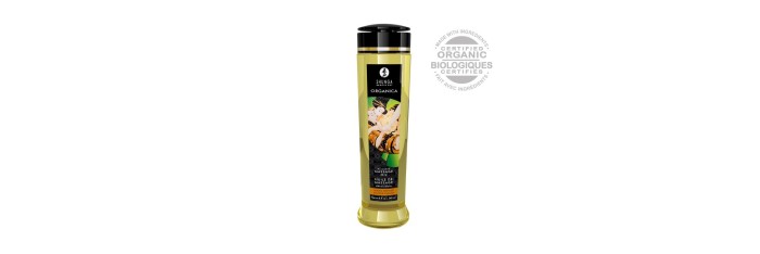 Huile de massage organique - Douceur d'amande - 240 ml