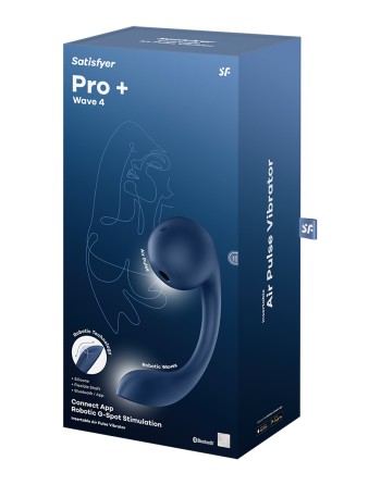 Double stimulateur Pro Wave 4 connecté - Satisfyer