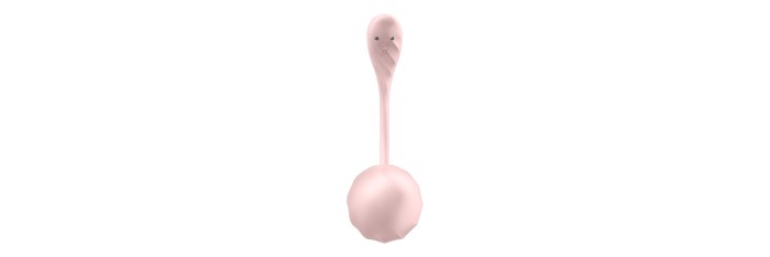 Oeuf vibrant connecté Ribbed Petal rose - Satisfyer
