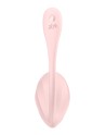 Oeuf vibrant connecté Ribbed Petal rose - Satisfyer