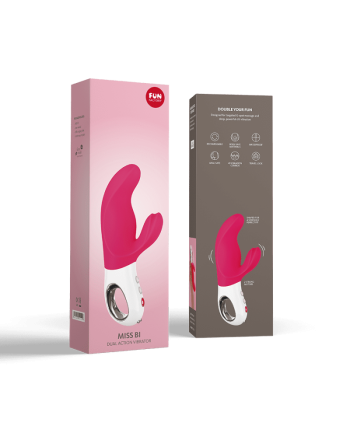 Miss Bi - Vibromasseur rabbit puissant - Rose
