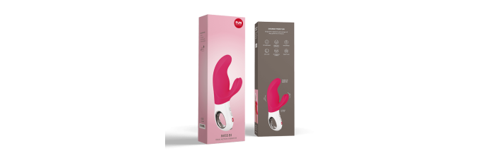 Miss Bi - Vibromasseur rabbit puissant - Rose