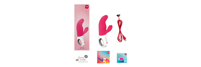 Miss Bi - Vibromasseur rabbit puissant - Rose