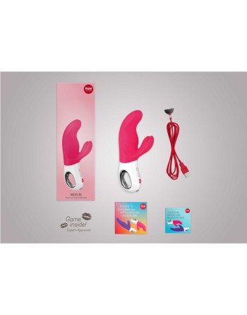 Miss Bi - Vibromasseur rabbit puissant - Rose