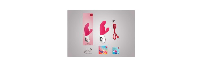 Miss Bi - Vibromasseur rabbit puissant - Rose