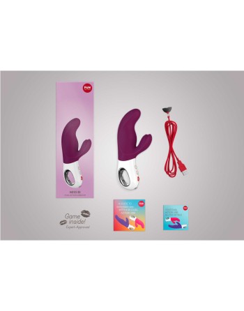 Miss Bi - Vibromasseur rabbit puissant - Violet