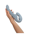 Share Vibe Pro - Vibromasseur Double - Gris cool