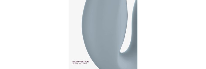Share Vibe Pro - Vibromasseur Double - Gris cool