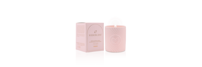 Bougie de massage Rose 220 ml - Martini au litchi