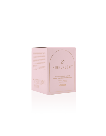 Bougie de massage Rose 220 ml - Martini au litchi