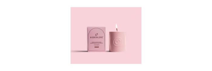 Bougie de massage Rose 220 ml - Martini au litchi