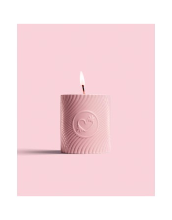 Bougie de massage Rose 220 ml - Fraises et champagne