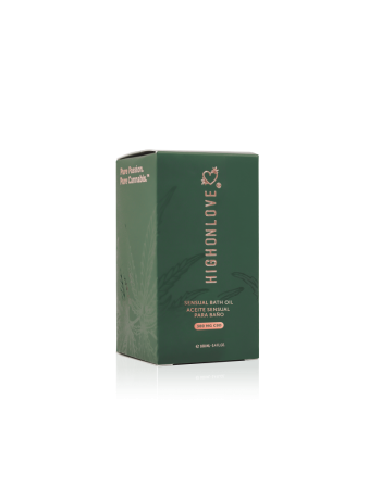 Huile de bain sensuelle avec 300 mg de CBD - 100 ml
