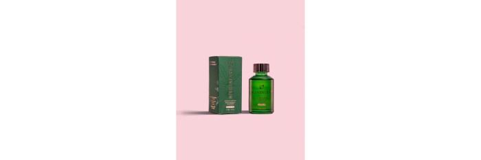 Huile de bain sensuelle avec 300 mg de CBD - 100 ml