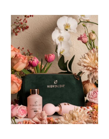 Coffret objets de luxe - Huile de massage et vibromasseur