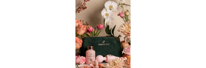 Coffret objets de luxe - Huile de massage et vibromasseur