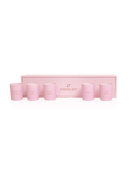 Collection de minis bougies pour massage