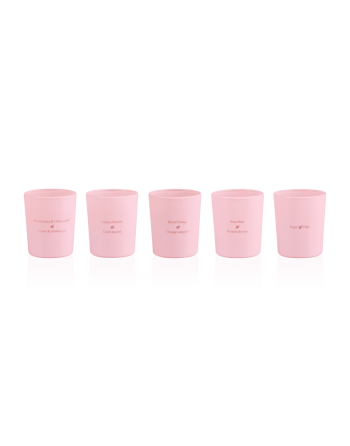 Collection de minis bougies pour massage