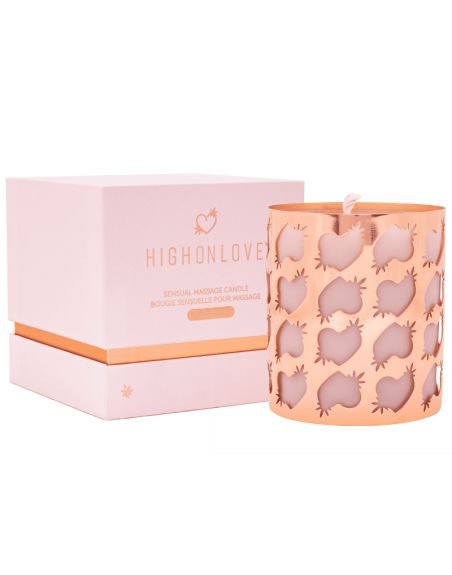 Bougie de massage à l'huile de graines de Chanvre - 250 ml