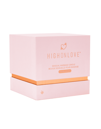 Bougie de massage à l'huile de graines de Chanvre - 250 ml