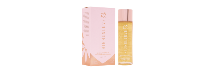 Huile de massage luxueuse Chocolat blanc décadent - 120 ml