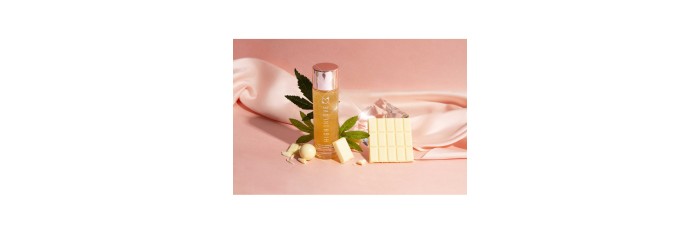 Huile de massage luxueuse Chocolat blanc décadent - 120 ml