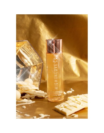 Huile de massage luxueuse Chocolat blanc décadent - 120 ml