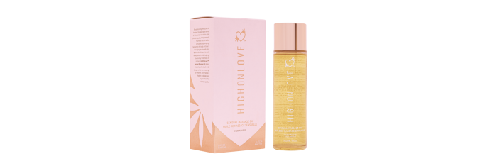 Huile de massage luxueuse Martini au Litchi - 120 ml