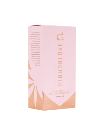 Huile de massage luxueuse Martini au Litchi - 120 ml