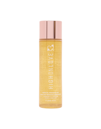 Huile de massage luxueuse Fraises et champagne - 120 ml