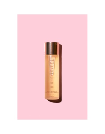 Huile de massage luxueuse Fraises et champagne - 120 ml