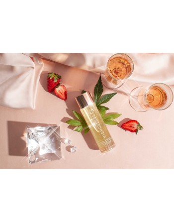 Huile de massage luxueuse Fraises et champagne - 120 ml