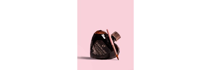 Peinture corporelle végétalienne au chocolat noir - 100 ml