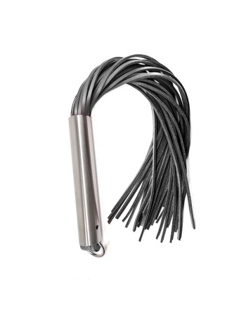 Martinet homme manche métal lanières en cuir SOUPLE
