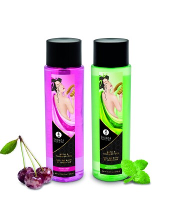 Gel de bain douche Shunga - Cerise givrée 370 ml
