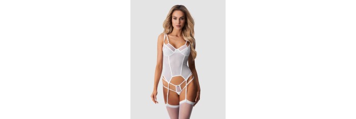 Arrowel corset - Blanc