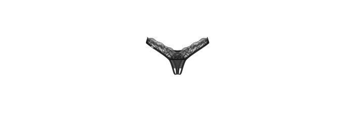 Arrowel string ouvert - Noir