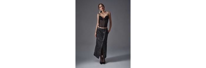 Sibilie corset - Noir