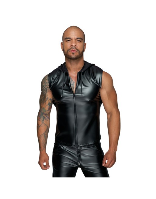 H062 Chemise à capuche avec fermeture éclair à double sens