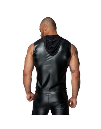 H062 Chemise à capuche avec fermeture éclair à double sens