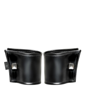 H075 Paires de manchettes de poignet avec fermeture éclair cachée