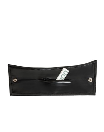 H075 Paires de manchettes de poignet avec fermeture éclair cachée